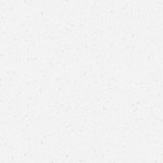 Soft white quartz with grey speckles and a foamy texture. Soft white quartz surface with subtle grey speckles reminiscent of sea foam.