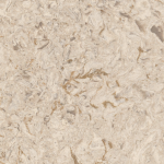 Hawkridge quartz slab featuring a warm beige base with swirling cream and caramel patterns in Glenview Hawkridge quartz slab with a warm beige base and swirling cream and caramel patterns in Glenview