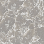 Cambria Myddleton quartz features subtle gray tones and creamy white swirls in Wheaton Myddleton quartz slab with a soft gray base and creamy white marbling reminiscent of flowing water in Wheaton