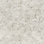 Pendle Hill granite slab featuring a light beige base with peppered speckles in Oak Brook Pendle Hill granite slab with a light beige base and peppered speckles in Oak Brook