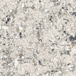 Pacific Salt quartz slab featuring a blend of creamy white and taupe hues with sweeping brown veins, ideal for kitchen countertops and backsplashes. Pacific Salt quartz slab showcasing creamy white and taupe tones with dramatic brown veining
