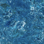 Skye quartz slab features rich deep blue hues with swirling white marbling in Highland Park Skye quartz slab with rich deep blue hues and swirling white marbling in Highland Park