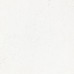 Smithfield quartz slab featuring a clean white base with subtle whispery veining in Winnetka Smithfield quartz slab with a clean white base and subtle whispery veining in Winnetka